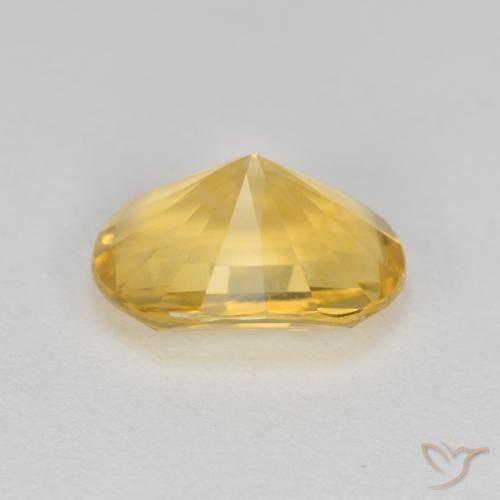 Citrine Or naturelle ovale, 2.22 ct, VVS