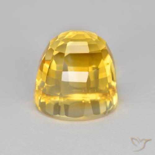 Citrine Doré naturelle Fantaisie, 3.06 ct, VVS-VS