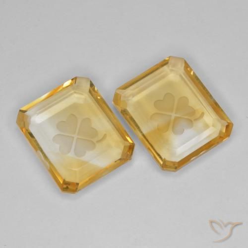 Shop natural 6.86ct Or Citrine gems, Octogone / coupe Émeraude, from Brésil at GemSelect. In stock, global shipping!