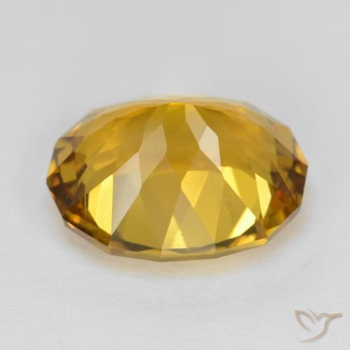Citrine Or moyen naturelle Fantaisie, 4.09 ct, VS