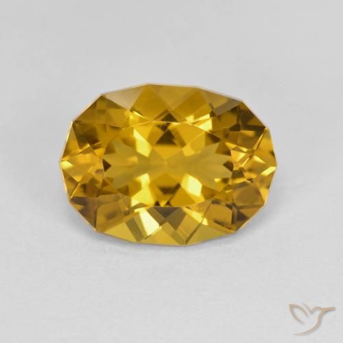 Citrine Or moyen naturelle Fantaisie, 3.23 ct, VVS