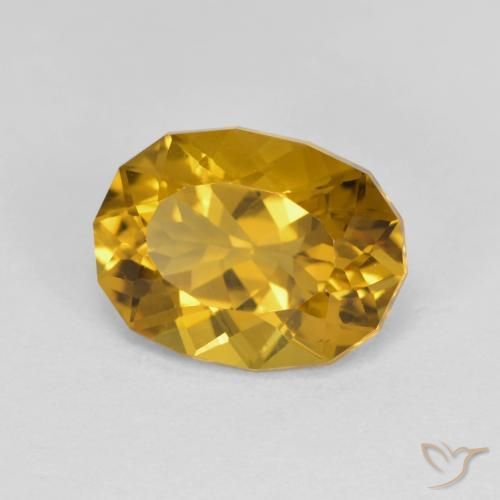 Citrine Or moyen naturelle Fantaisie, 3.23 ct, VVS