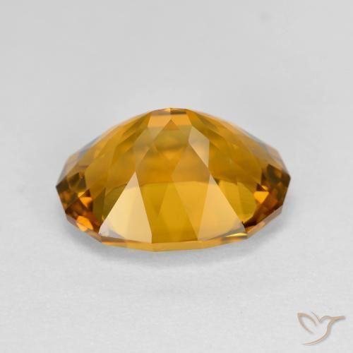 Citrine Brun doré naturelle Fantaisie, 4.59 ct, VVS