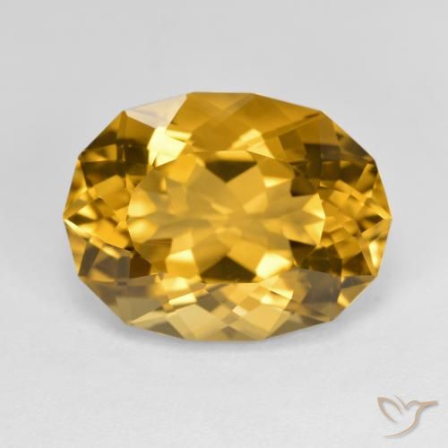 9.60ct Naturel Brun doré Citrine, Fantaisie, VVS-VS