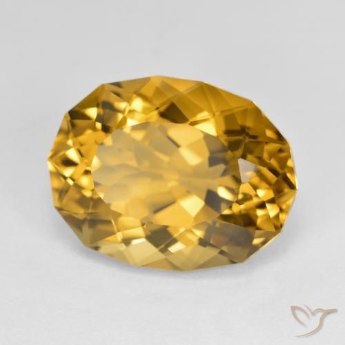 Citrine Brun doré naturelle Fantaisie, 9.60 ct, VVS-VS