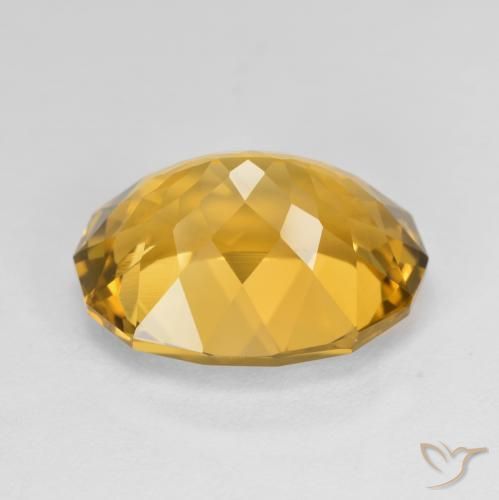 Citrine Brun doré naturelle Fantaisie, 9.60 ct, VVS-VS