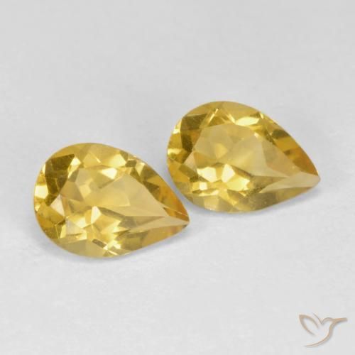 Shop natural 1.21ct Orange Doré Citrine gems, En forme de poire, from Brésil at GemSelect. In stock, global shipping!