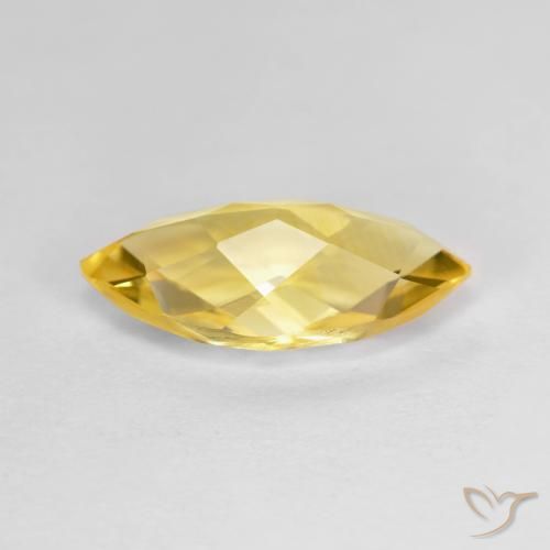 Citrine Doré naturelle Marquise, 2.84 ct, VVS-VS