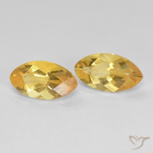 1.96ctw Naturel Doré Citrine, Marquise, VS