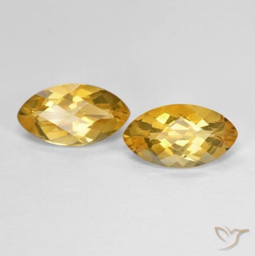 Shop natural 1.99ct Doré moyen-foncé Citrine gems, Marquise, from Brésil at GemSelect. In stock, global shipping!