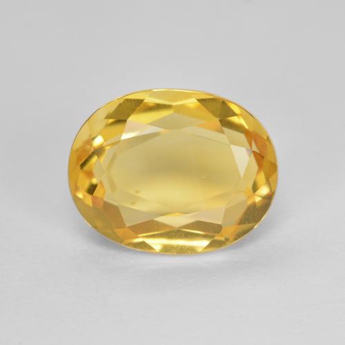 2.68ct Naturel Doré Citrine, ovale, VVS-VS