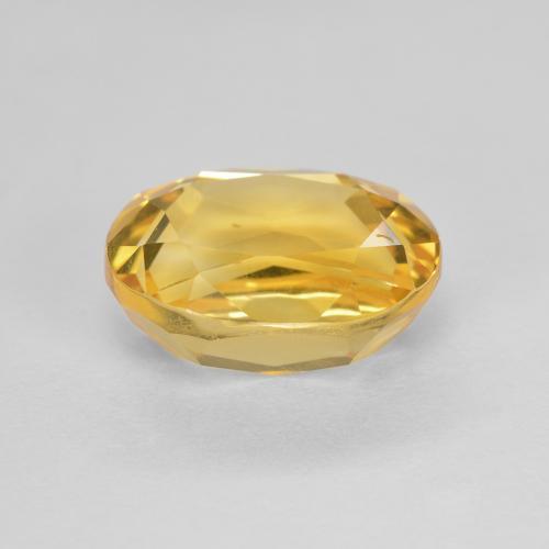 Citrine Doré naturelle ovale, 2.68 ct, VVS-VS