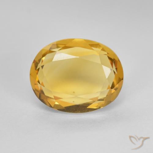 2.67ct Naturel Doré vif Citrine, ovale, VVS-VS