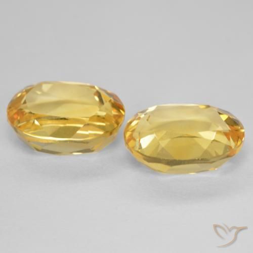 Shop natural 5.02ct Doré Citrine gems, ovale, from Brésil at GemSelect. In stock, global shipping!