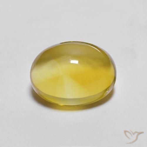 2.22ct Naturel Doré jaunâtre Citrine, ovale, Transparent
