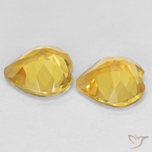 Shop natural 1.15ct Jaune moyen Citrine gems, Cœur, from Brésil at GemSelect. In stock, global shipping!