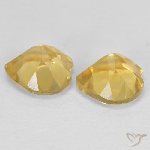 Shop natural 1.54ct Orange Doré Citrine gems, Cœur, from Brésil at GemSelect. In stock, global shipping!