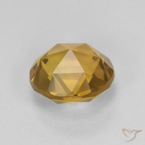 Citrine Orange doré naturelle Tour, 1.77 ct, VVS
