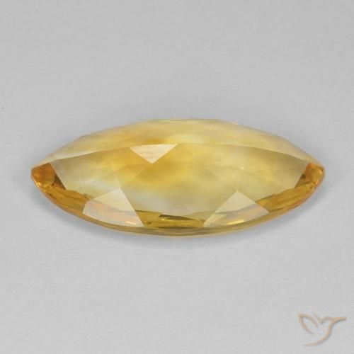 Citrine Or moyen naturelle Marquise, 5.64 ct, VVS