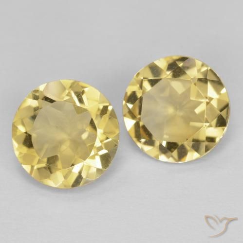Shop natural 2.12ct Jaune doré léger Citrine gems, Tour, from Brésil at GemSelect. In stock, global shipping!