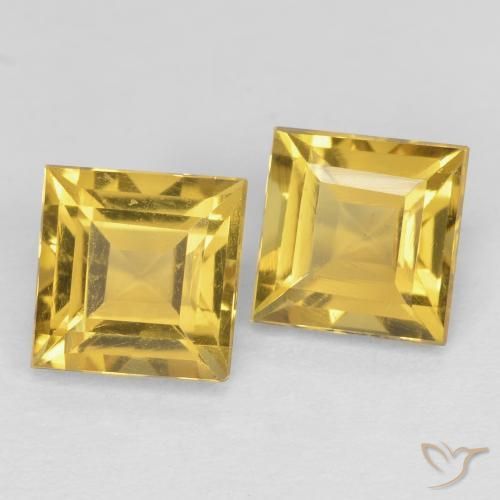 Shop natural 2.03ct Orange Doré Citrine gems, Carré, from Brésil at GemSelect. In stock, global shipping!