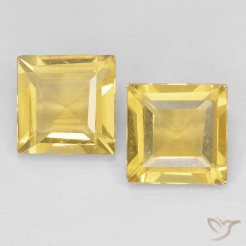 Shop natural 1.77ct Doré jaunâtre Citrine gems, Carré, from Brésil at GemSelect. In stock, global shipping!