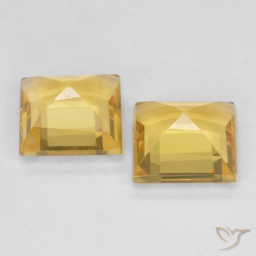 Shop natural 1.77ct Doré jaunâtre Citrine gems, Carré, from Brésil at GemSelect. In stock, global shipping!