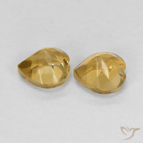 Shop natural 0.94ct Orange Doré Citrine gems, Cœur, from Brésil at GemSelect. In stock, global shipping!