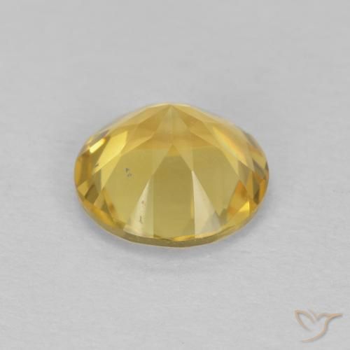 Citrine Jaune doré léger naturelle Tour, 1.13 ct, VVS