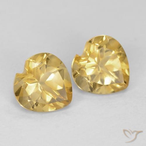 Shop natural 1.48ct Orange Doré Citrine gems, Cœur, from Brésil at GemSelect. In stock, global shipping!
