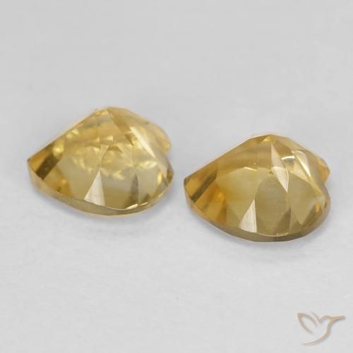 Shop natural 1.48ct Orange Doré Citrine gems, Cœur, from Brésil at GemSelect. In stock, global shipping!