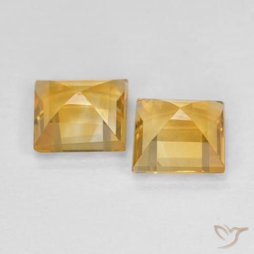 Shop natural 1.72ct Doré profond Citrine gems, Carré, from Brésil at GemSelect. In stock, global shipping!
