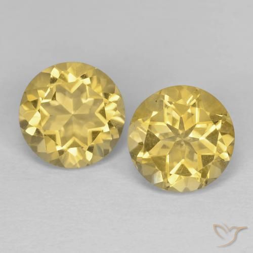 Achetez naturel 2.44ct Doré vif Citrine gems, Coupe roude, En provenance Brésil chez GemSelect. En stock, livraison internationale!
