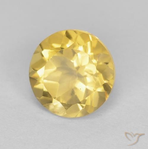 Citrine Doré léger naturelle Tour, 1.32 ct, VVS