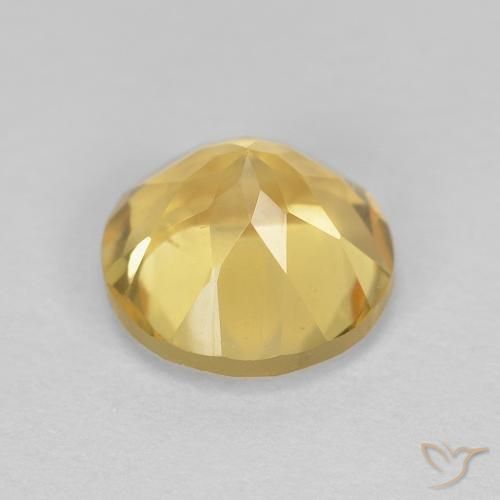 Citrine Doré léger naturelle Tour, 1.32 ct, VVS