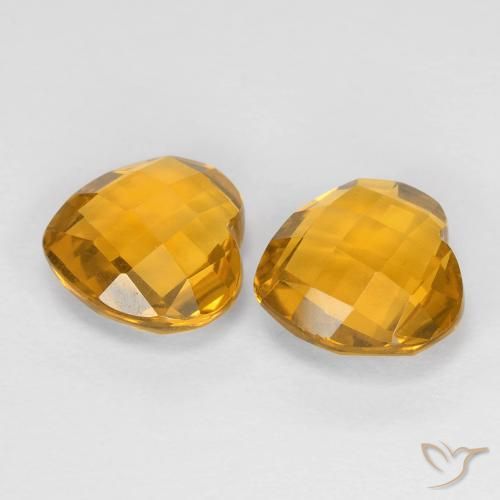 Shop natural 3.00ct Orange-or Citrine gems, Cœur, from Brésil at GemSelect. In stock, global shipping!