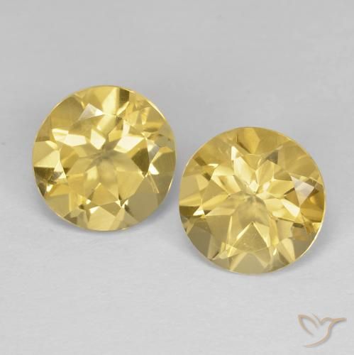 3.30ctw Naturel Doré Citrine, Tour, VVS