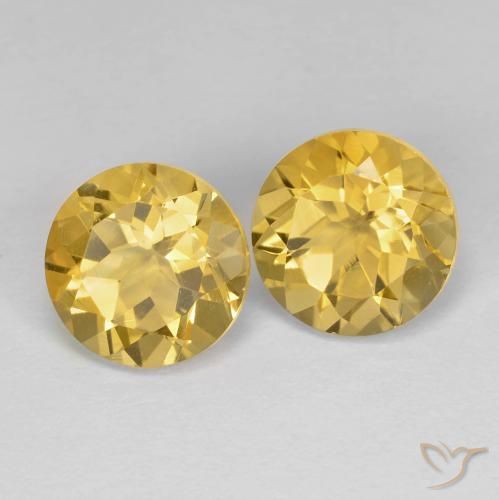 Shop natural 3.84ct Doré moyen Citrine gems, Tour, from Brésil at GemSelect. In stock, global shipping!