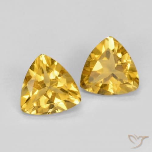 Shop natural 1.33ct Orange Doré Citrine gems, Trillion, from Brésil at GemSelect. In stock, global shipping!