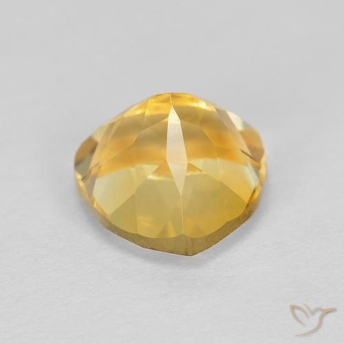 Citrine Or moyen naturelle Trillion, 1.98 ct, VVS