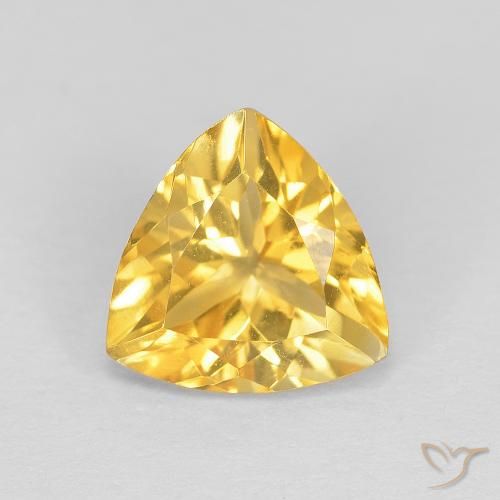 1.67ct Naturel Or Citrine, Trillion, VVS