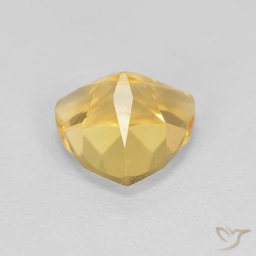 Citrine Or moyen naturelle Trillion, 1.72 ct, VVS