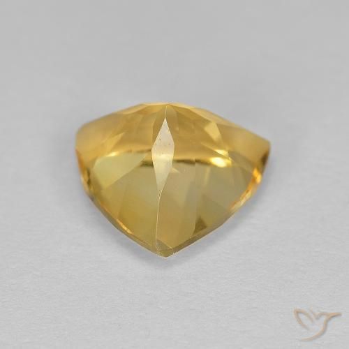 Citrine Or moyen naturelle Trillion, 1.64 ct, VVS