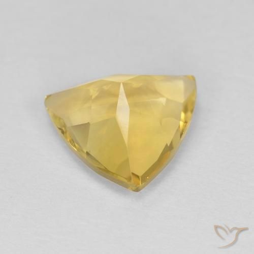 Citrine Doré vif naturelle Trillion, 1.54 ct, VVS