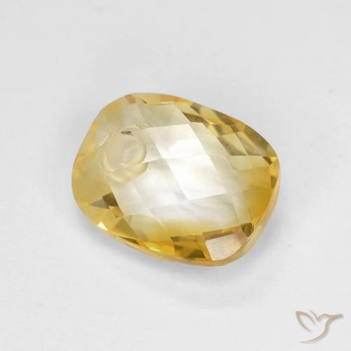 Citrine Doré naturelle Coussin, 1.93 ct, VVS-VS