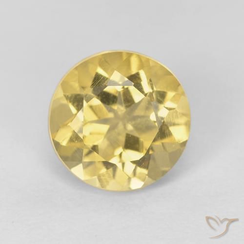 1.84ct Naturel Or moyen Citrine, Tour, VVS