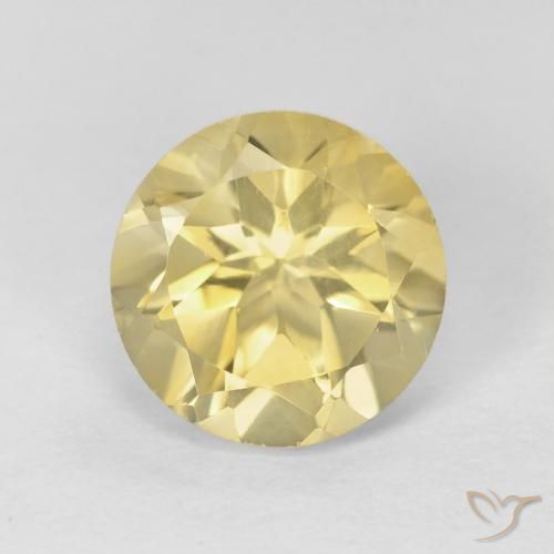 Citrine Jaune Dijon très clair naturelle Tour, 1.95 ct, VVS