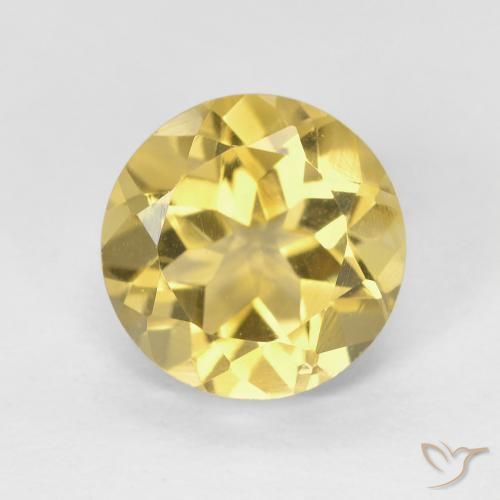 1.94ct Naturel Jaune terreux Citrine, Tour, VVS