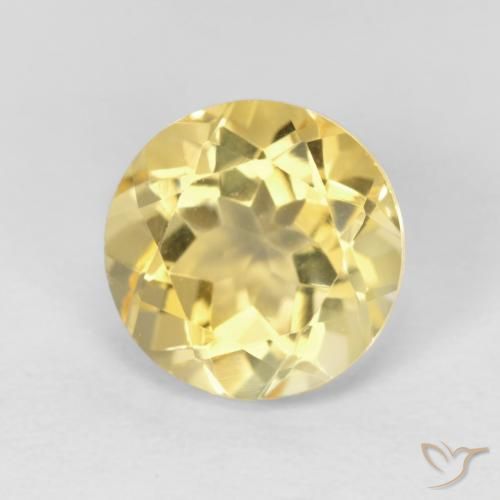 1.96ct Naturel Jaune clair Citrine, Tour, VVS
