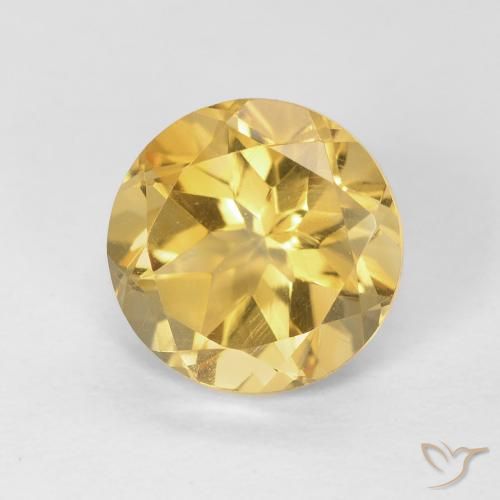 1.82ct Naturel Doré Citrine, Tour, VVS